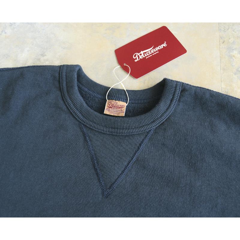 DELUXEWARE デラックスウエア スウェット S101-00/S.NAVY : TAKE OFF
