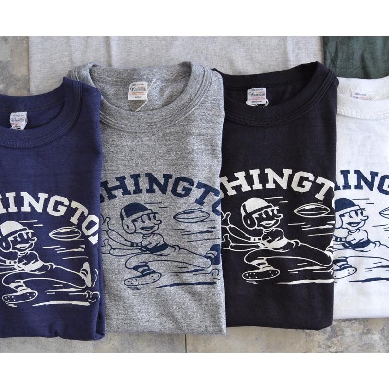 WAREHOUSE ウエアハウス Tシャツ Lot.4601 WASHINGTON【ラグビー】2025