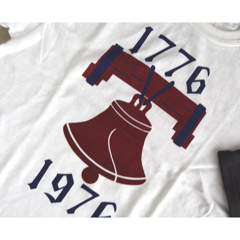 WAREHOUSE ウエアハウス Tシャツ Lot.4601 1776-1976【ベル】2025