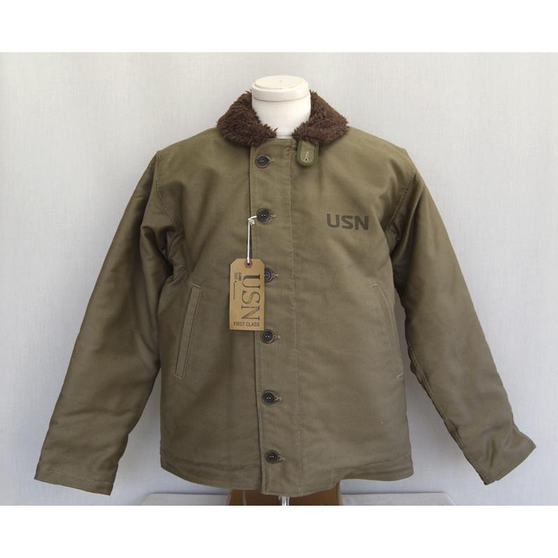 WAREHOUSEウエアハウス アウター Lot2227 FINAL FORM OF WW2 1945  N-1 WINTER JACKET /KHAKI (NXSX)の画像