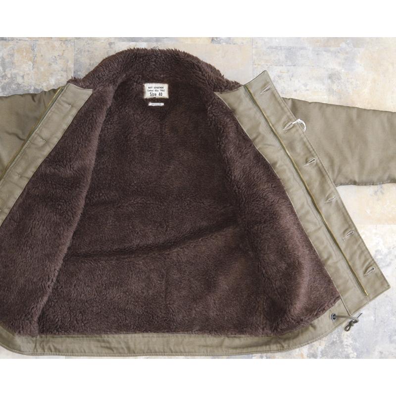 WAREHOUSEウエアハウス アウター Lot2227 FINAL FORM OF WW2 1945  N-1 WINTER JACKET /KHAKI (NXSX)の画像