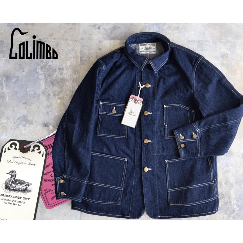 COLIMBO Yard Boss Coverrall /ヤードボスカバーオール12oz Selvadge