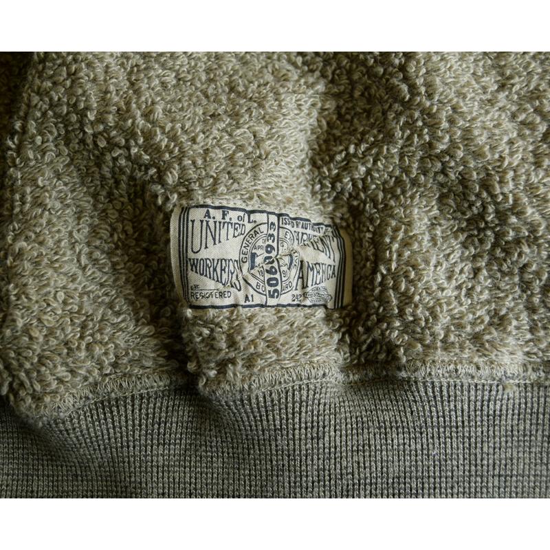 Dapper's ダッパーズ スウェットカーディガン 40's Military Style