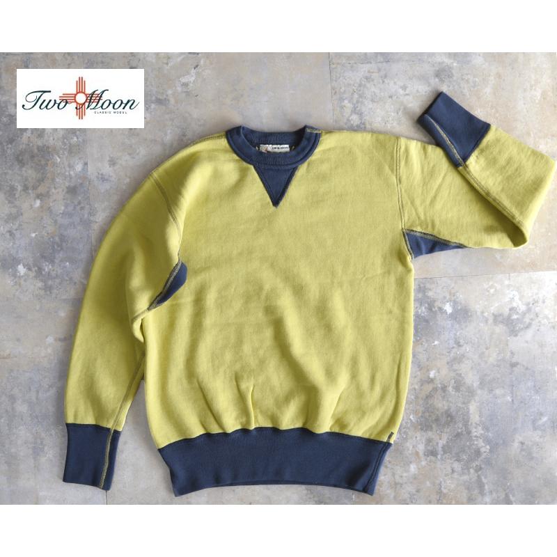 Two Moon トゥームーン 両V丸胴スウェットLimited Edition / YELLOW