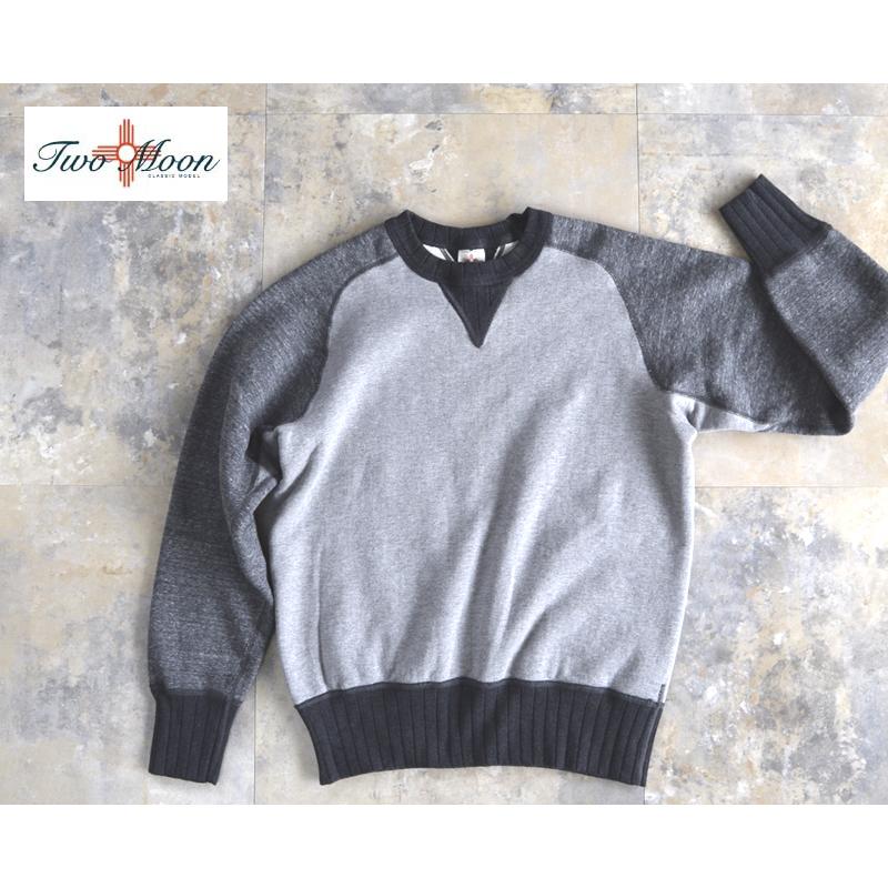 TWO MOON トゥームーン V-Gusset Freedom sleeve Sweat スウェット