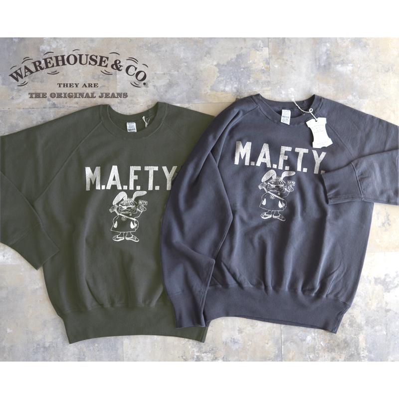 WAREHOUSE ウエアハウス 2nd hand Series M.A.F.T.Y.プリントラグラン