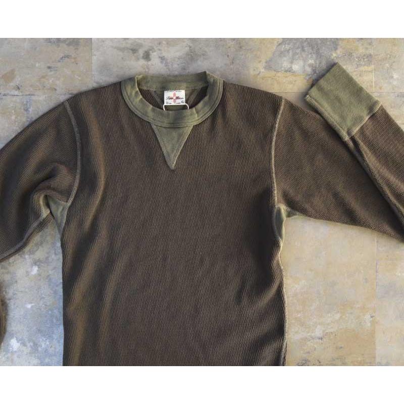 TWO MOON トゥームーン ロングスリーブ 26508 L/S サーマル両V【2tone