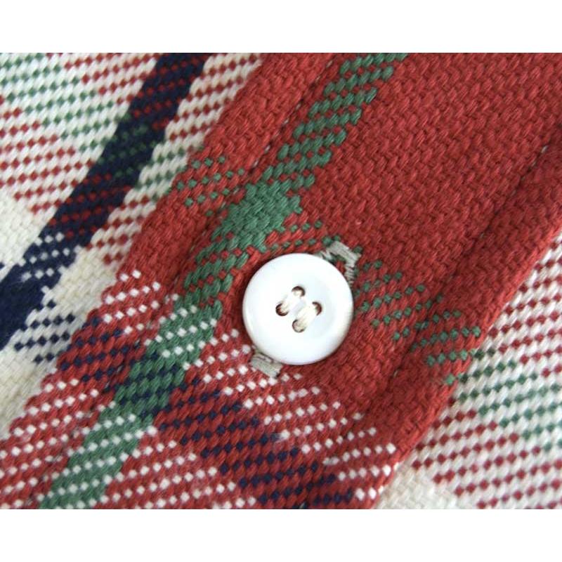 WAREHOUSE ウエアハウス FLANNEL SHIRTS C柄 【2025 MODEL】RED