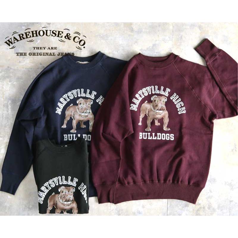 WAREHOUSE ウエアハウス スウェットLot-409 ラグランスリーブ