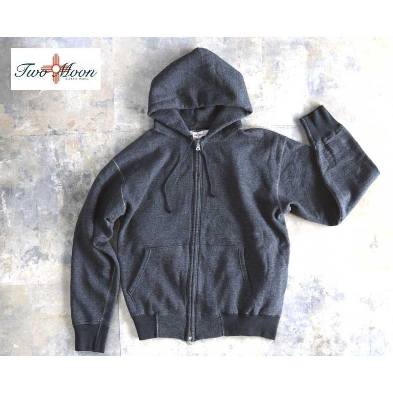 Two Moon トゥームーン へヴィーウエイト フルジップスウェット