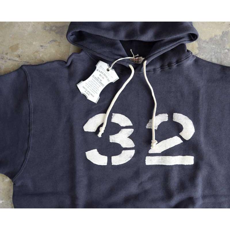 WAREHOUSE ウエアハウス Lot 450 2本針フードスウェット【No,32