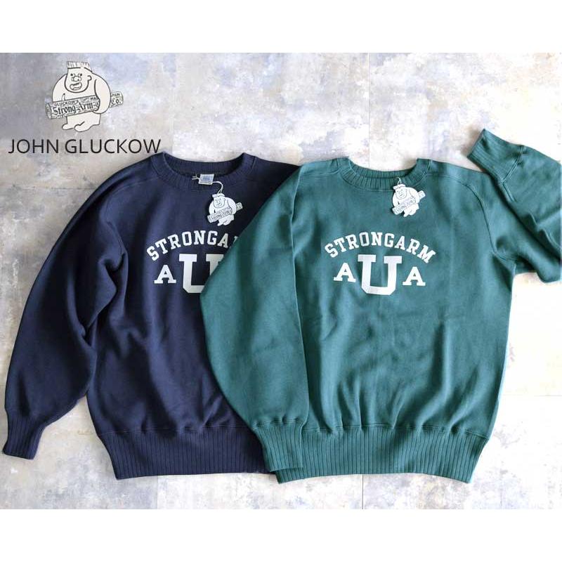 s*e様 ジョングラッコー フーリダムスウェット XL John Gluckow ジョングラッコー JG-CS24 STRONGARM 【UAA】 針抜きリブ