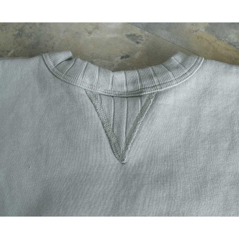 TWO MOONトゥームーン ハリヌキ両V丸胴スウェット 16508-70 / アイス