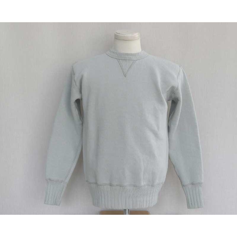 TWO MOONトゥームーン ハリヌキ両V丸胴スウェット 16508-70 / アイス