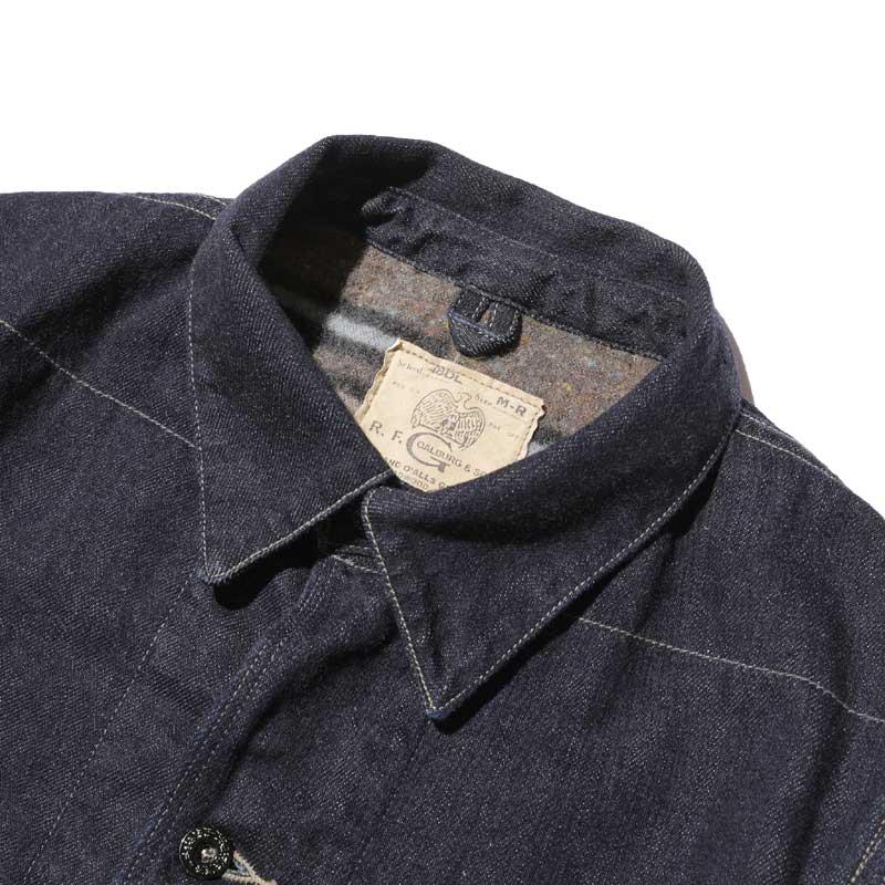 COLIMBOギャリソン デニム ジャンパー裏付きカバーオール　ZA-0148 COLIMBO S.R.Garrison Denim Jumper ギャリソン デニム ジャンパー裏