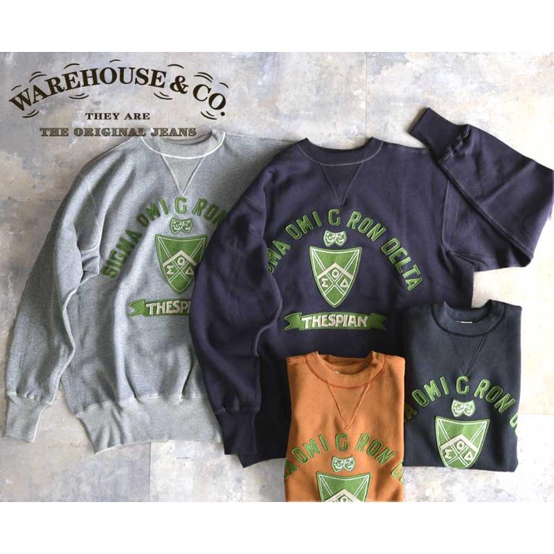 WAREHOUSE ウエアハウス スウェット Lot 403 【SIGMA OMICRON DELTA