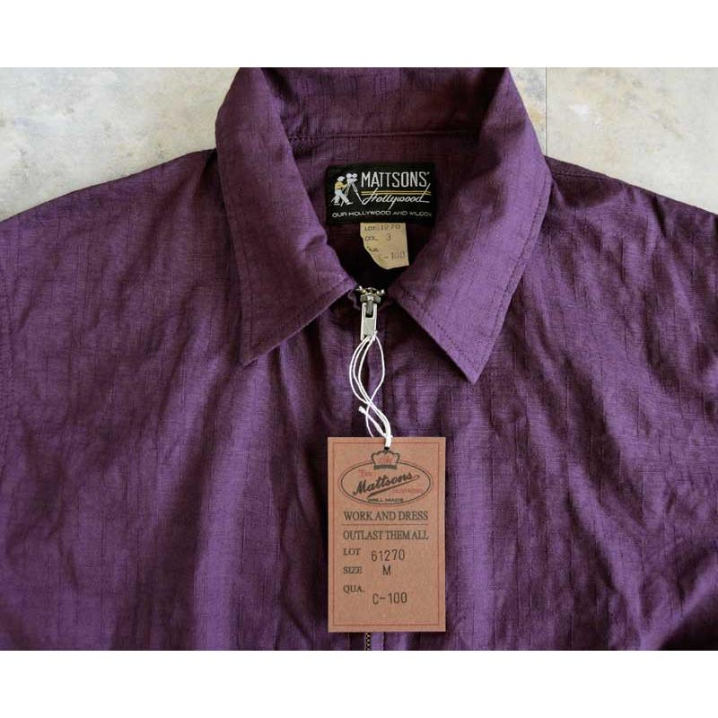 CUSHMAN クッシュマン 【MATTSONS' 】DOBBY CLOTH SPORTS JACKET