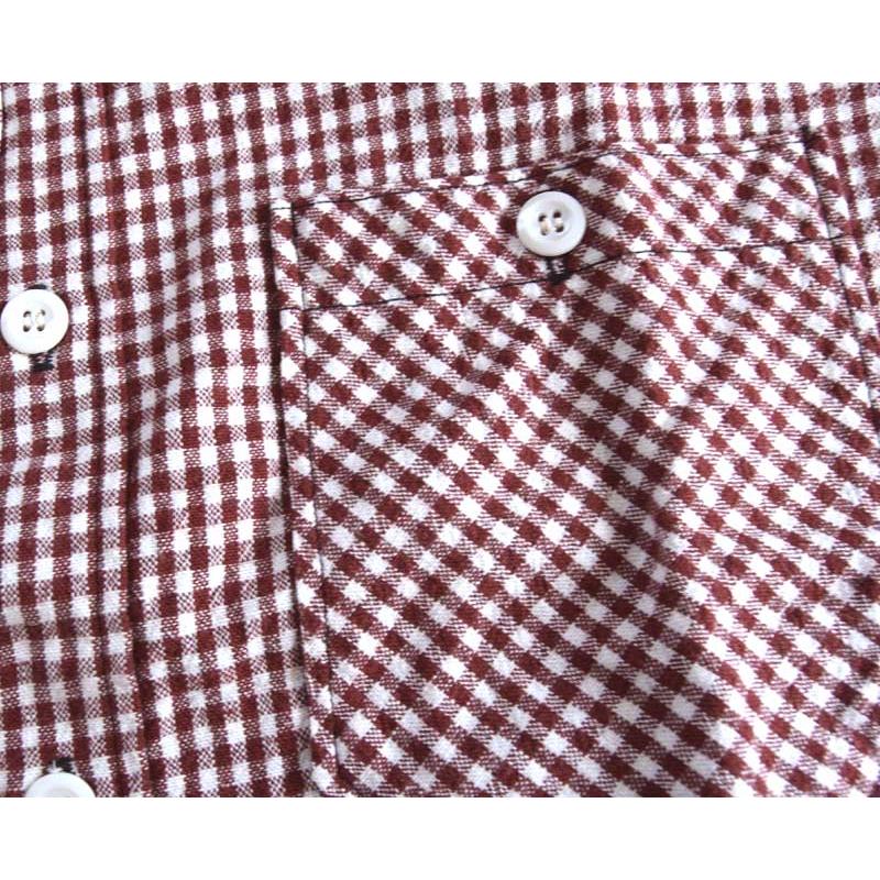WAREHOUSE ウエアハウス SHORT SLEEVE CHECK WORK SHIRTS A柄(ギンガム