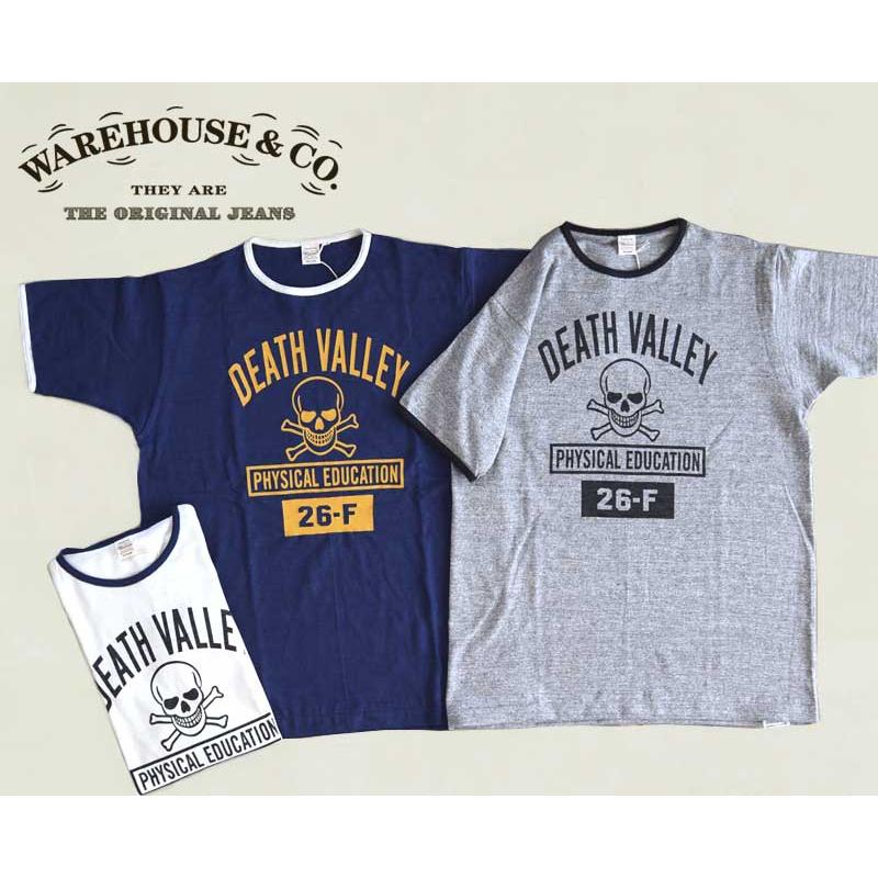 【専用ページ】 WAREHOUSEウエアハウス Tシャツ Lot 4059 リンガーTEE 【DEATH VALLEY