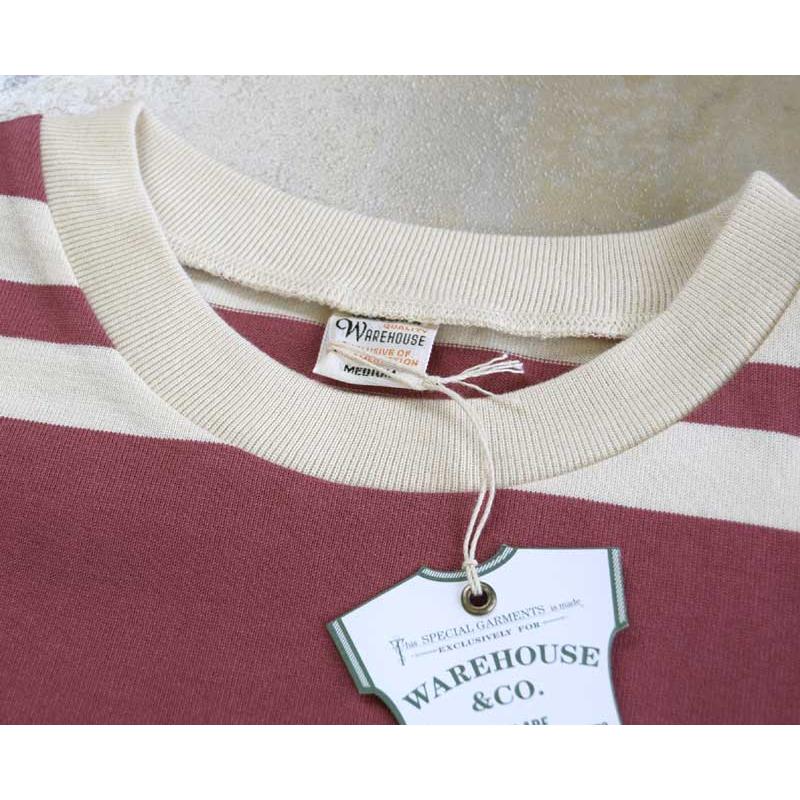 WAREHOUSEウエアハウス Lot 4113 半袖ボーダーTEE : TAKE OFF - 通販