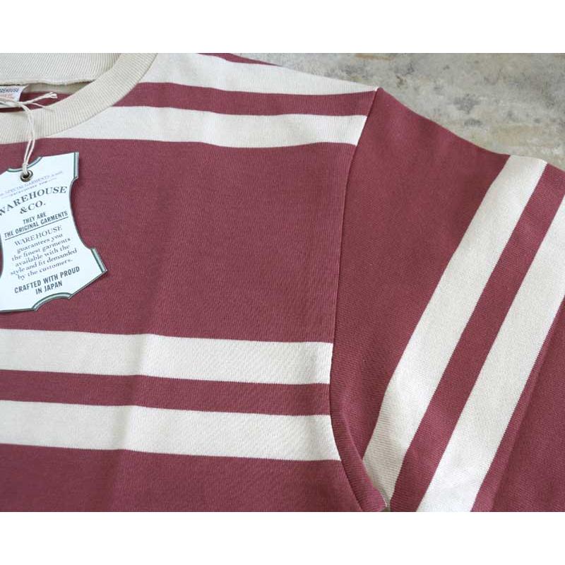 WAREHOUSEウエアハウス Lot 4113 半袖ボーダーTEE : TAKE OFF - 通販