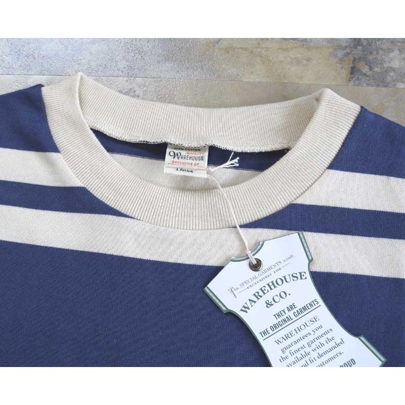 WAREHOUSEウエアハウス Lot 4113 半袖ボーダーTEE : TAKE OFF - 通販