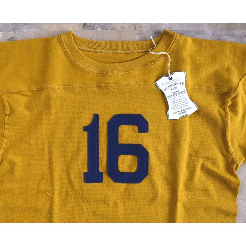 WAREHOUSEウエアハウス Lot 5913 長袖フットボールTEE F.B.T