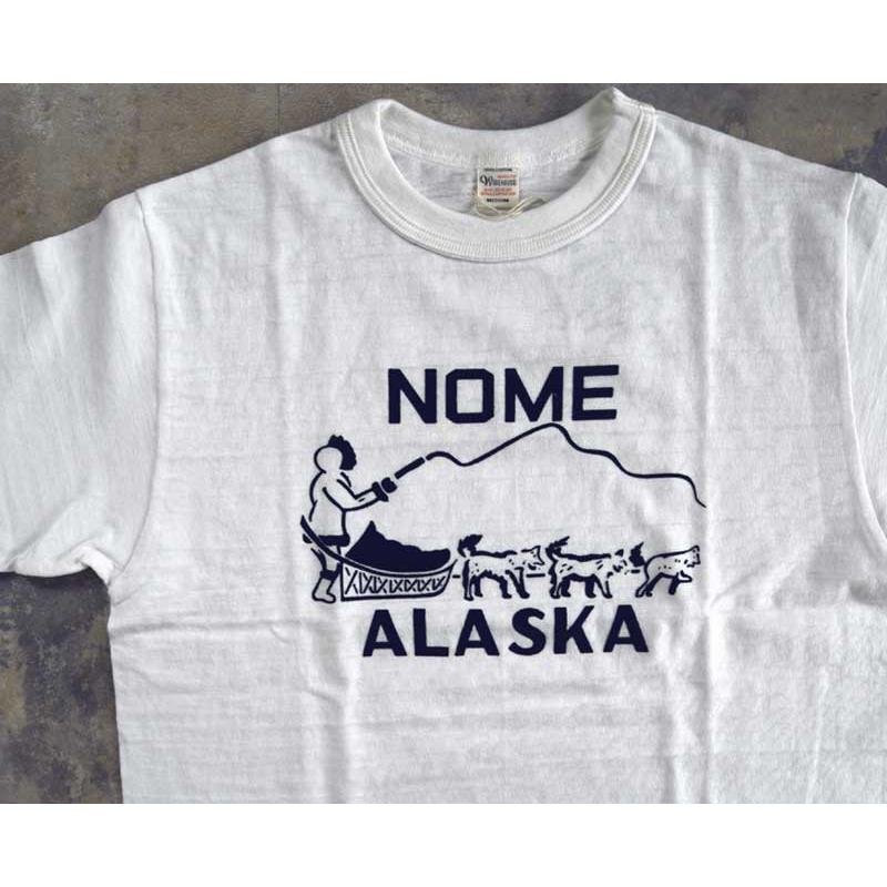 WAREHOUSE ウエアハウス Tシャツ Lot.4601【NOME】ALASKA : TAKE OFF