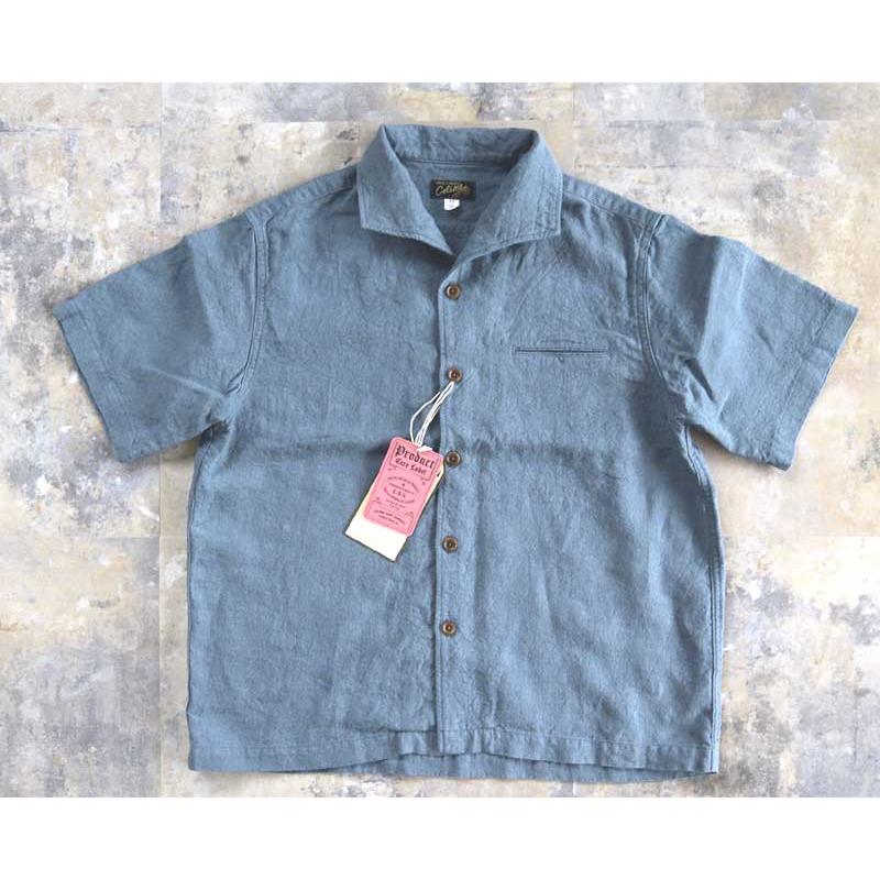 COLIMBO コリンボ Bisbee Drifter Shirt S/S -Heavy Weight Linen