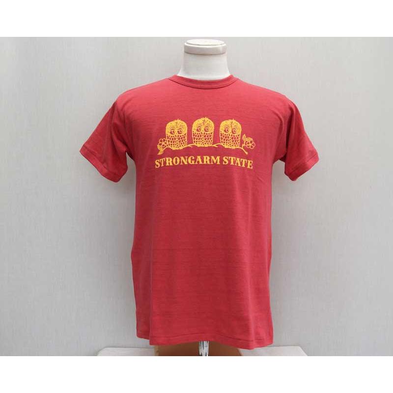 John Gluckowジョングラッコー JG-CS06 Strongarm【Owls】TEE【S/M/L