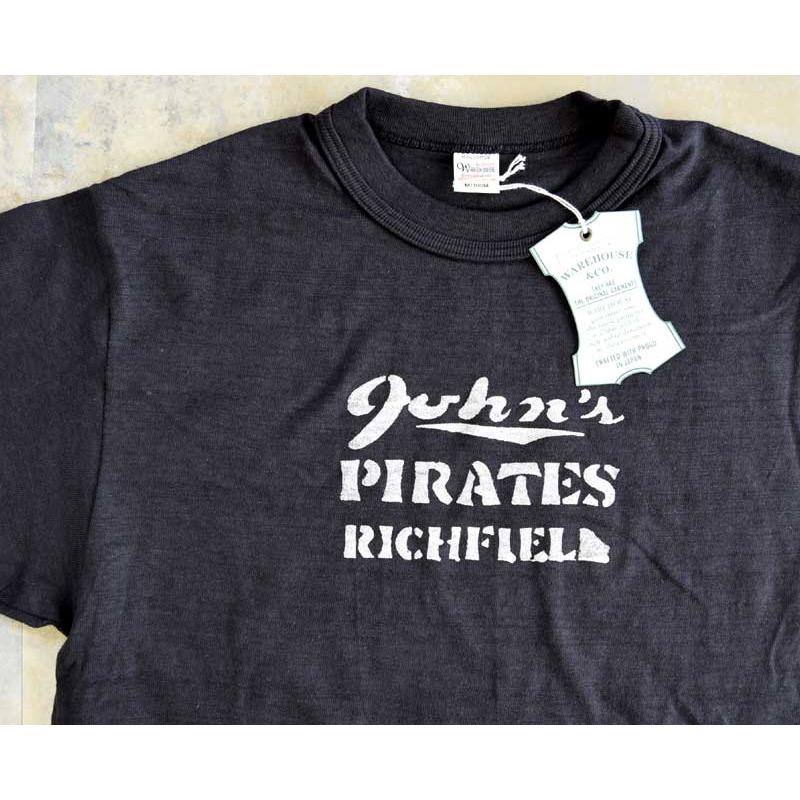 WAREHOUSE ウエアハウス Tシャツ Lot.4601【PIRATES】 : TAKE OFF