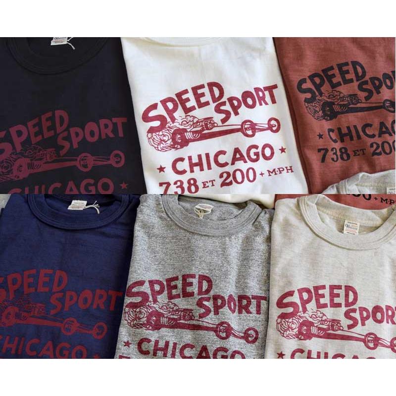 WAREHOUSE ウエアハウス Tシャツ Lot.4601【SPEED SPORT】レーシング