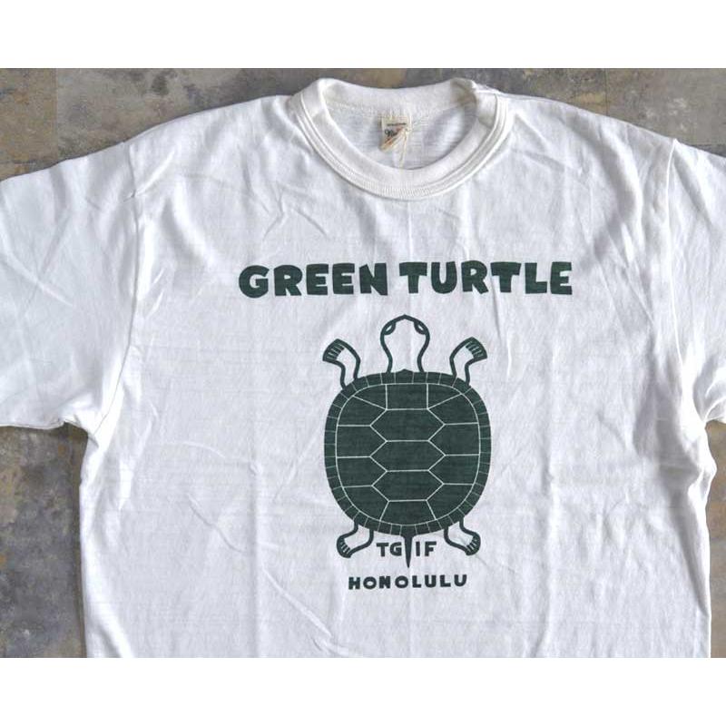 WAREHOUSE ウエアハウス Tシャツ Lot.4601【GREEN TURTLE】タートル