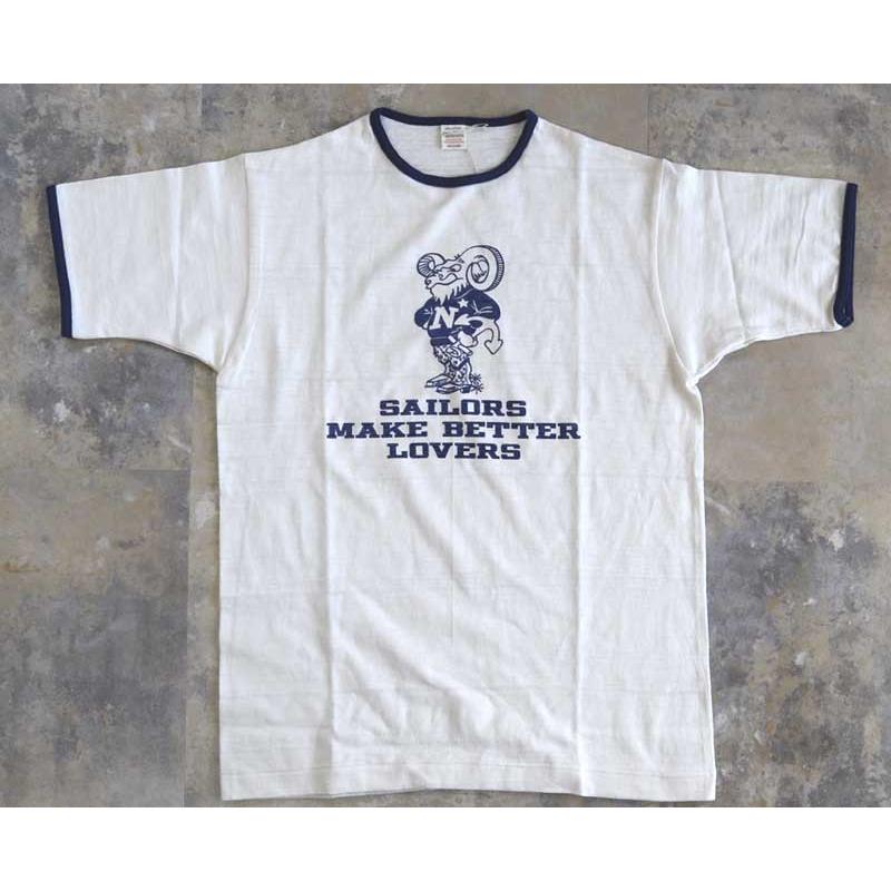 WAREHOUSEウエアハウス Tシャツ Lot 4059 リンガーTEE 【SAILORS