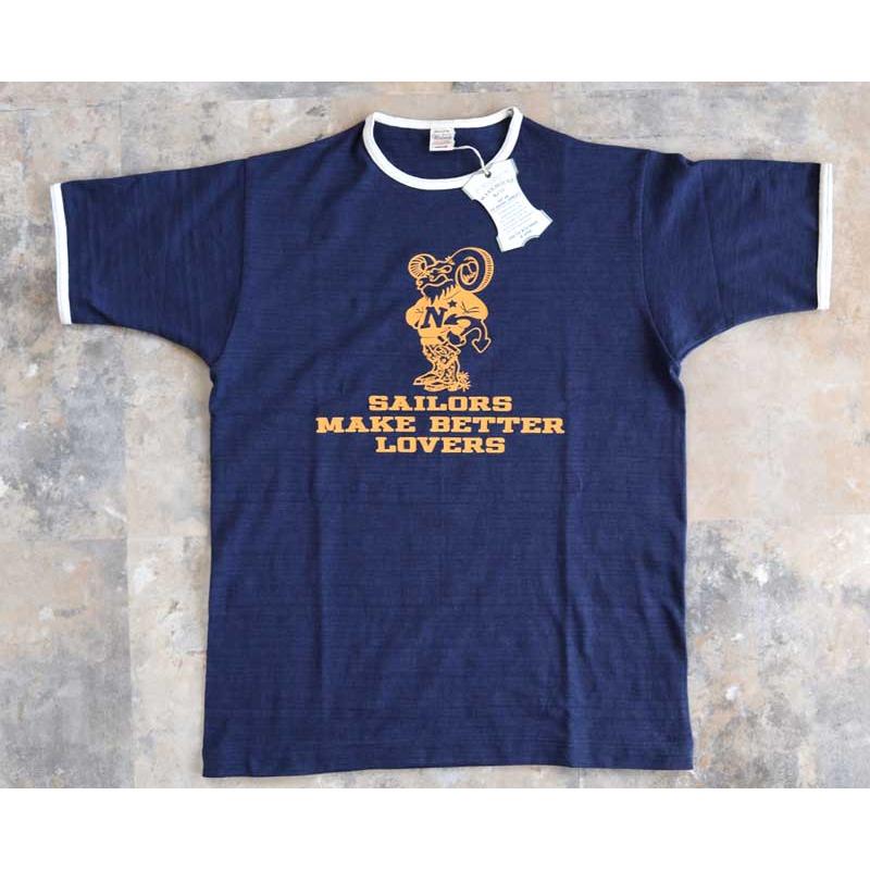 WAREHOUSEウエアハウス Tシャツ Lot 4059 リンガーTEE 【SAILORS