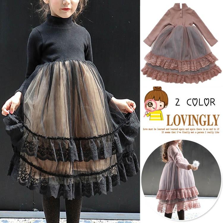 送料無料ワンピース 子供服 キッズ レースワンピース 長袖 普段着 結婚式 発表会 ピンク ブラック フォーマル 100 110 1 130 14 Cttt ペット雑貨のテイクオフ 通販 Yahoo ショッピング