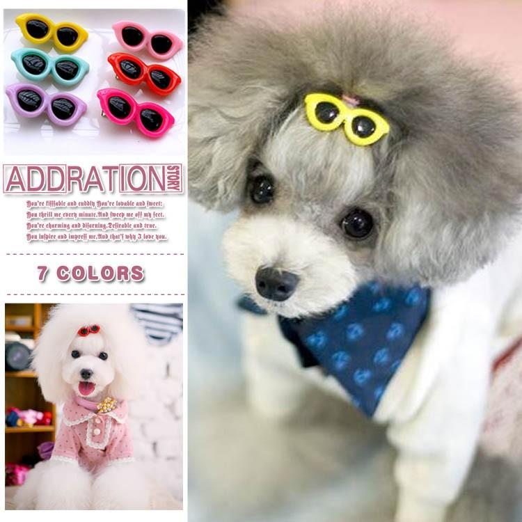 送料無料犬 犬用 ドッグ ヘアクリップ ヘアピン ヘアアクセサリー サングラス キュートな髪留め Cttt645 ペット雑貨のテイクオフ 通販 Yahoo ショッピング
