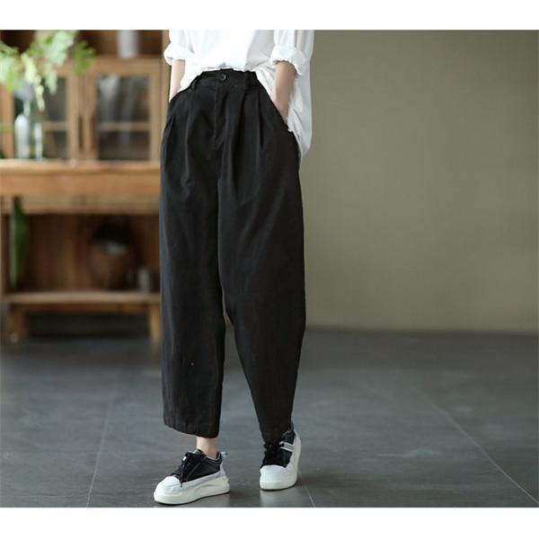 （g）グラム黒 ウエストゴム テーパードチノパン spddg001.jpg