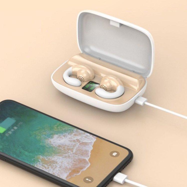 新版 骨伝導 イヤホン 5.2 骨伝導イヤホン 耳掛け型