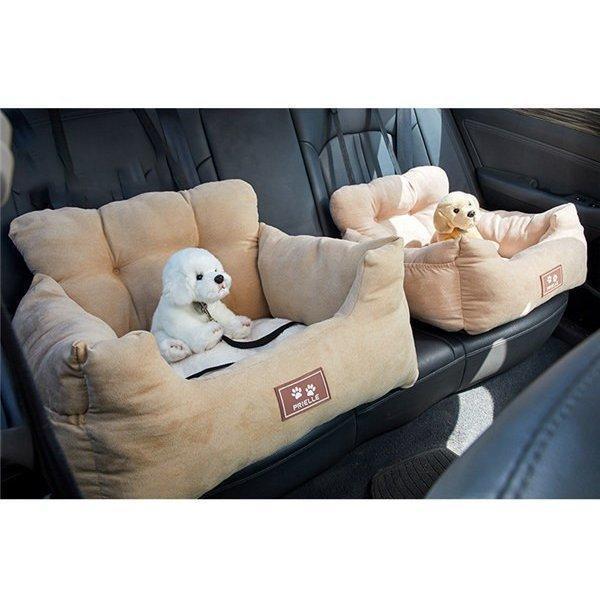 プレゼントペット ソファー ドライブベッド 小さい犬 猫 2way家用 車用 