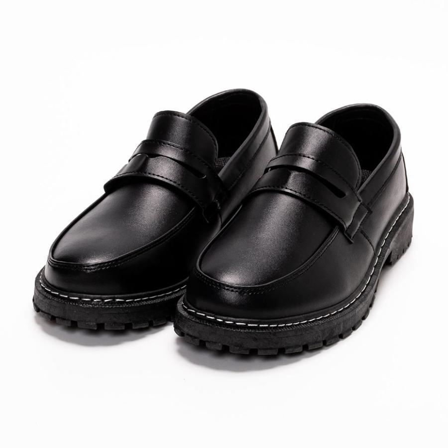 【ほぼ新品】リーガル ドライビングシューズ コインローファー レザー 黒 25 コインローファー メンズ メンズローファー 革靴 ドライビング