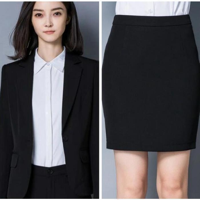 コムサイズム スカートスーツ S W60 黒 就活 面接 2つボタン 春秋DMW コムサイズム（COMME CA ISM）｜スーツ｜セットアップスカート