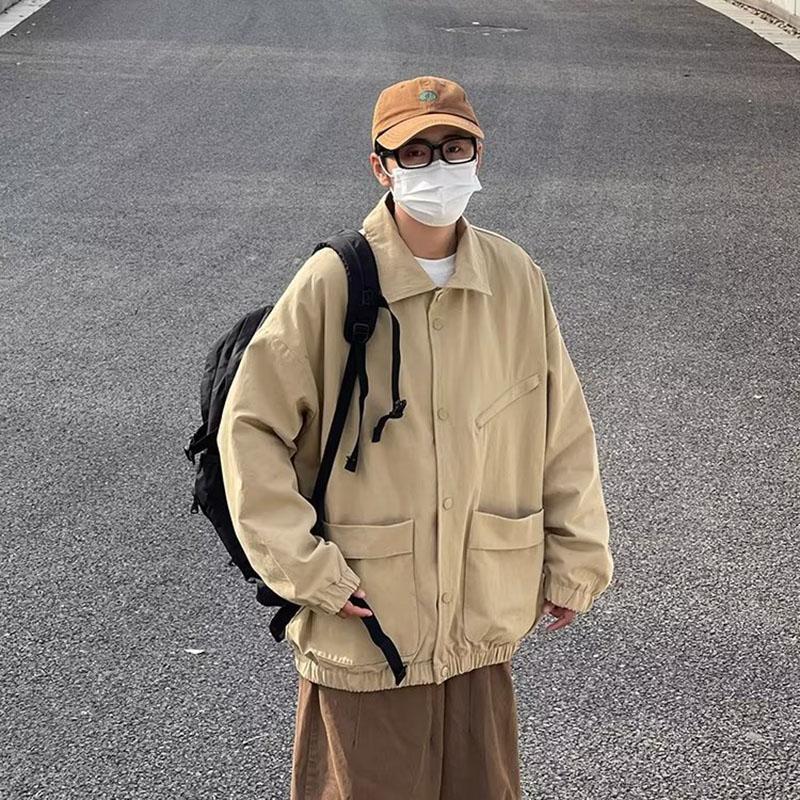 シャツジャケット メンズ トレンチシャツ ライトアウター シャツジャケット メンズ トレンチシャツ ライトアウター