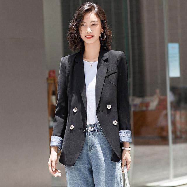レディース スーツ ジャケット セットアップ レディーススーツ ジャケット ライトグレー
