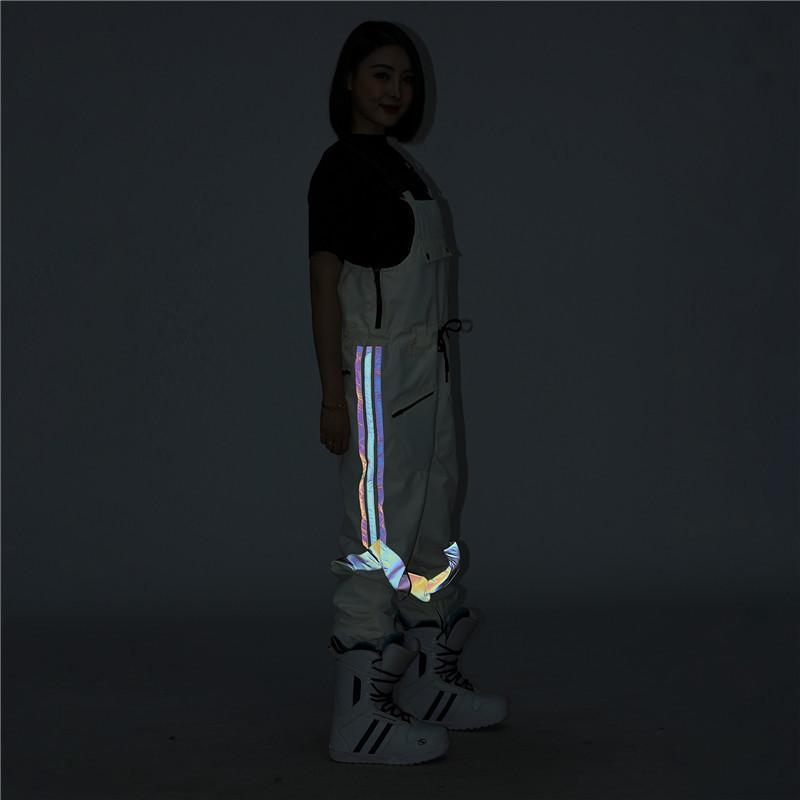 サロペット パンツ 厚手 メンズ レディース スキーウェア