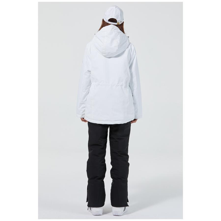 スキーウェア レディース 上下セット スノーボードウェア フード