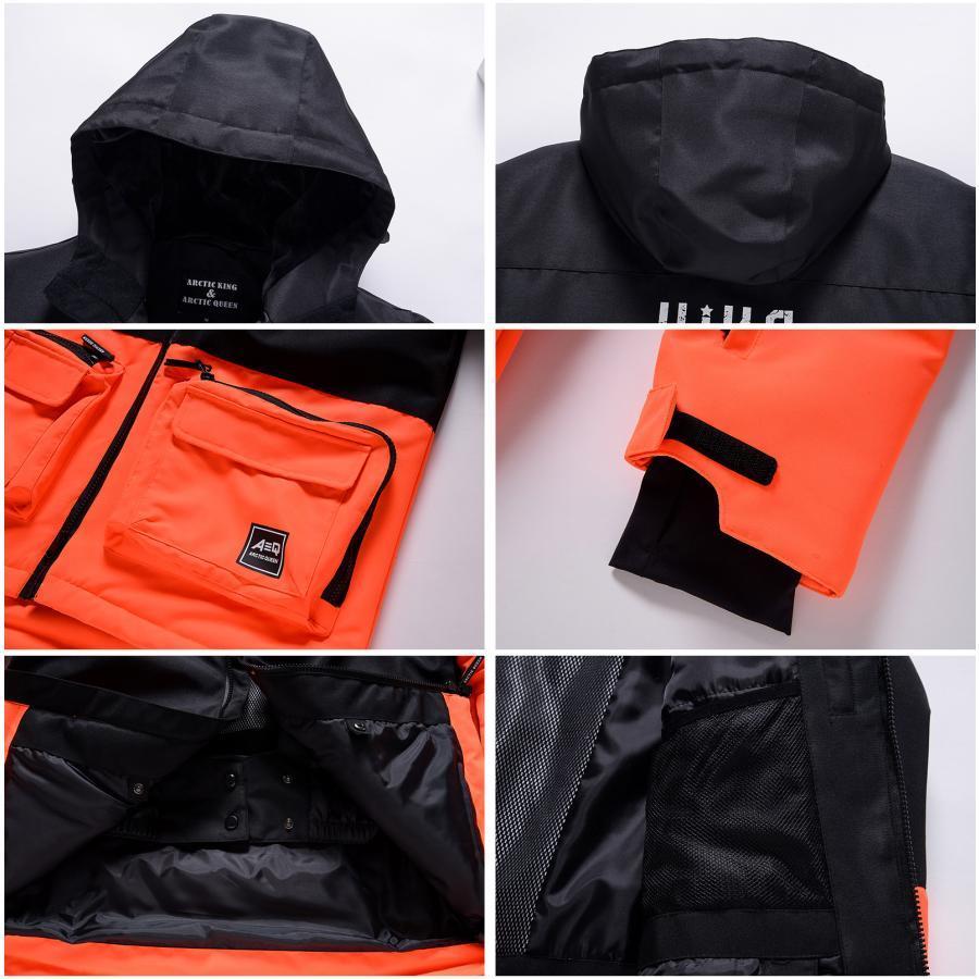 スキーウェア 上下セット メンズ レディース スノーボードウェア