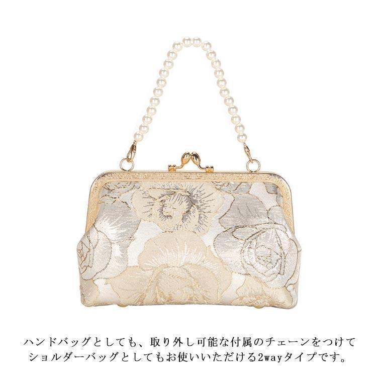 パーティーバッグ クラッチバッグ 結婚式 バッグ 刺繍 花柄 パーティーバッグ クラッチバッグ 結婚式 バッグ 刺繍 花柄