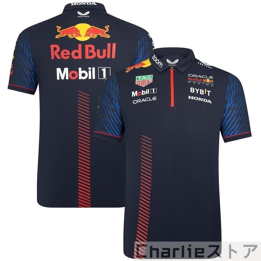 レッドブル チーム POLO 新しい F1 レーシング スーツ Tシャツ レッドブル チーム POLO 新しい F1 レーシング スーツ Tシャツ