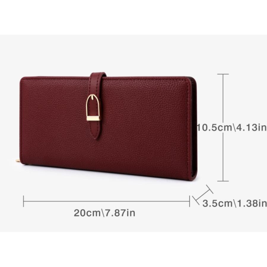 長財布 レディース 使いやすい 二つ折り 大容量 多機能 カード